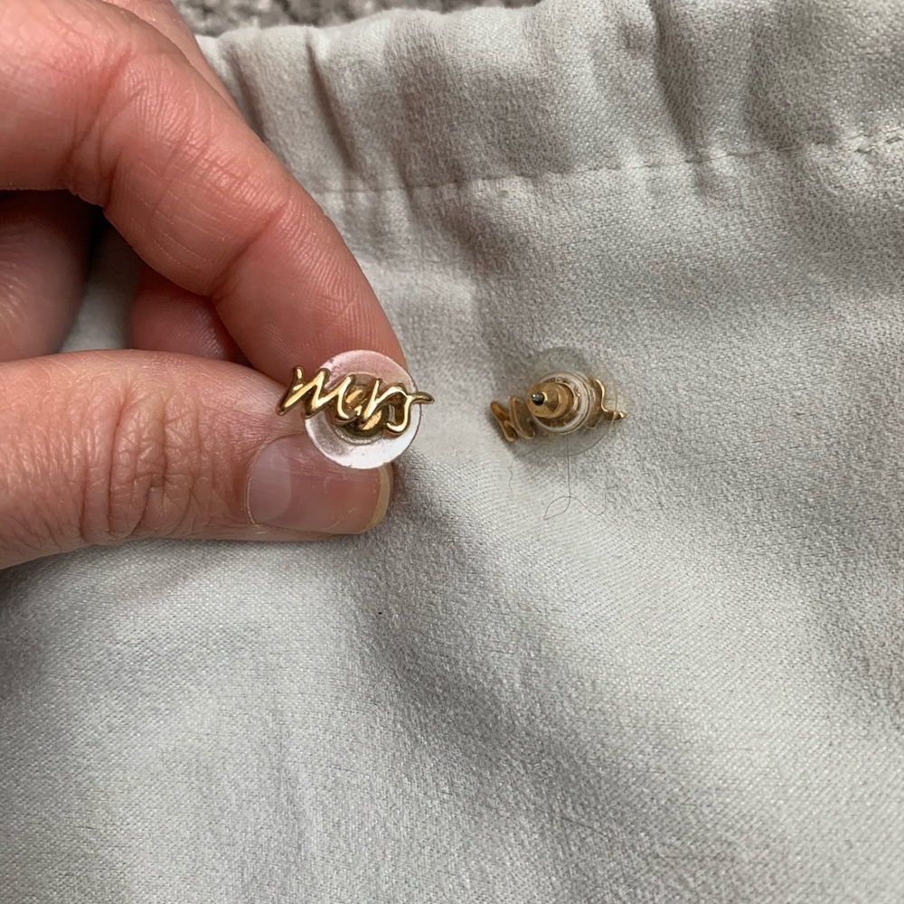 Mrs. earrings